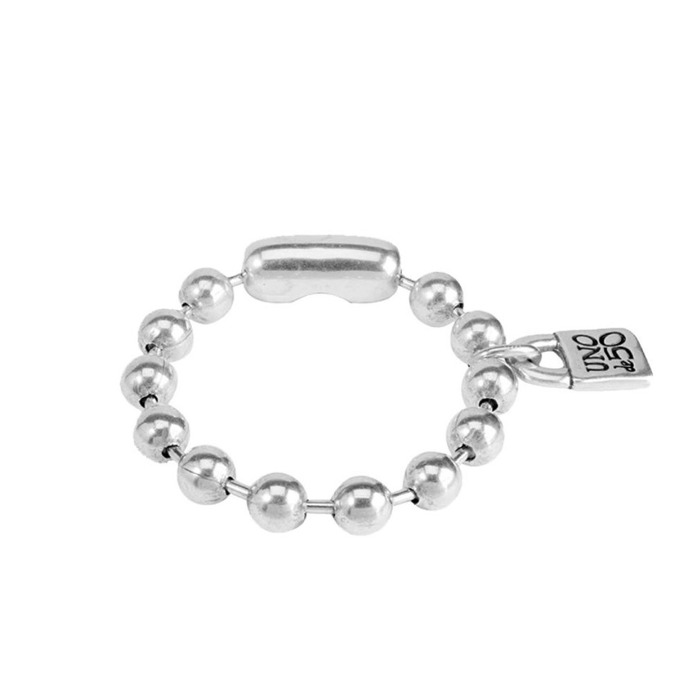 Uno de 50 “Snowflake” bracelet in silver